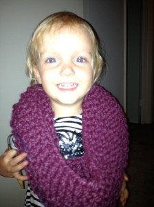 Marian Cowl in Lion Brand Wool-Ease Thick & Quick