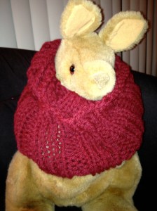 Lara's Cowl in Lion Brand Wool-Ease Chunky