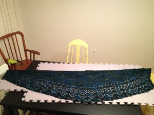 Arroyo Shawl in Manos del Uruguay Maxima