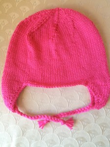 Modified Fusion First Bomber Hat in Caron Simply Soft